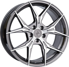 Keskin KT19N Angel palladium front polish - DEMO1 Alufelge 8.5x19 Zoll ET35 LK 5x120 ML72.6
