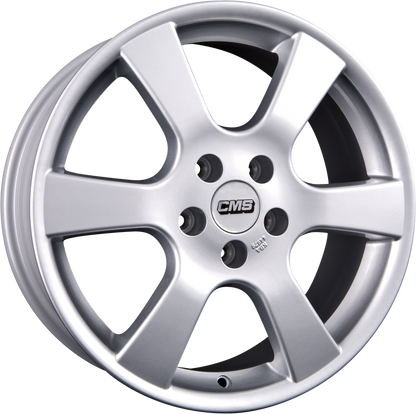 CMS C1 CS Silber Alufelge 7x17 Zoll ET42 LK 5x114.3 ML67.2 – Bild 2