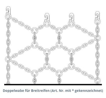 Ottinger Schneekette Netz XT 391811 (31x15.50-15 D=750mm, B=370mm) – Bild 2