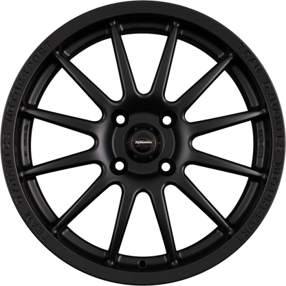 Team Dynamics Pro Race 1.2 Racing-Black Alufelge 8x15 Zoll ET35 LK 4x108 ML73.1