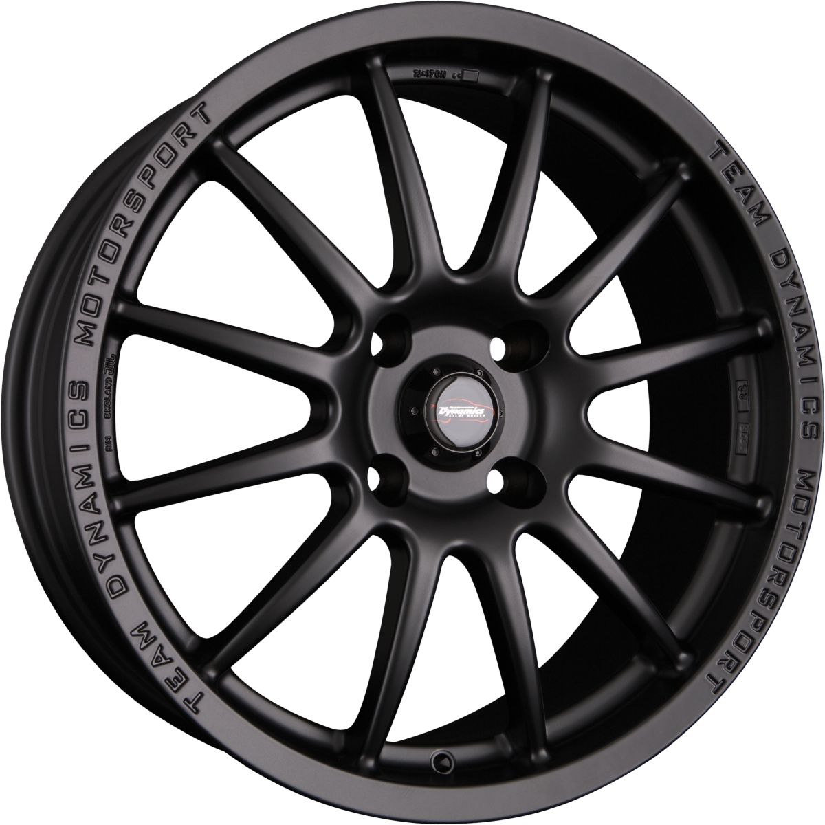 Team Dynamics Pro Race 1.2 Racing-Black Alufelge 8x15 Zoll ET35 LK 4x108 ML73.1 – Bild 2