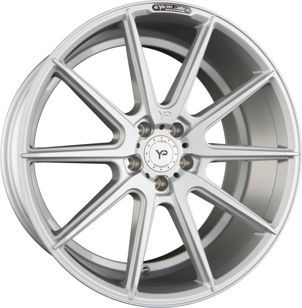 Yido Performance YP1 Talia Silber Alufelge 9.5x19 Zoll ET32 LK 5x120 ML72.6 – Bild 2
