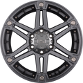 RID R01 Matte Gunmetal + Black Inserts Alufelge 9x18 Zoll ET25 LK 6x139.7 ML106.1
