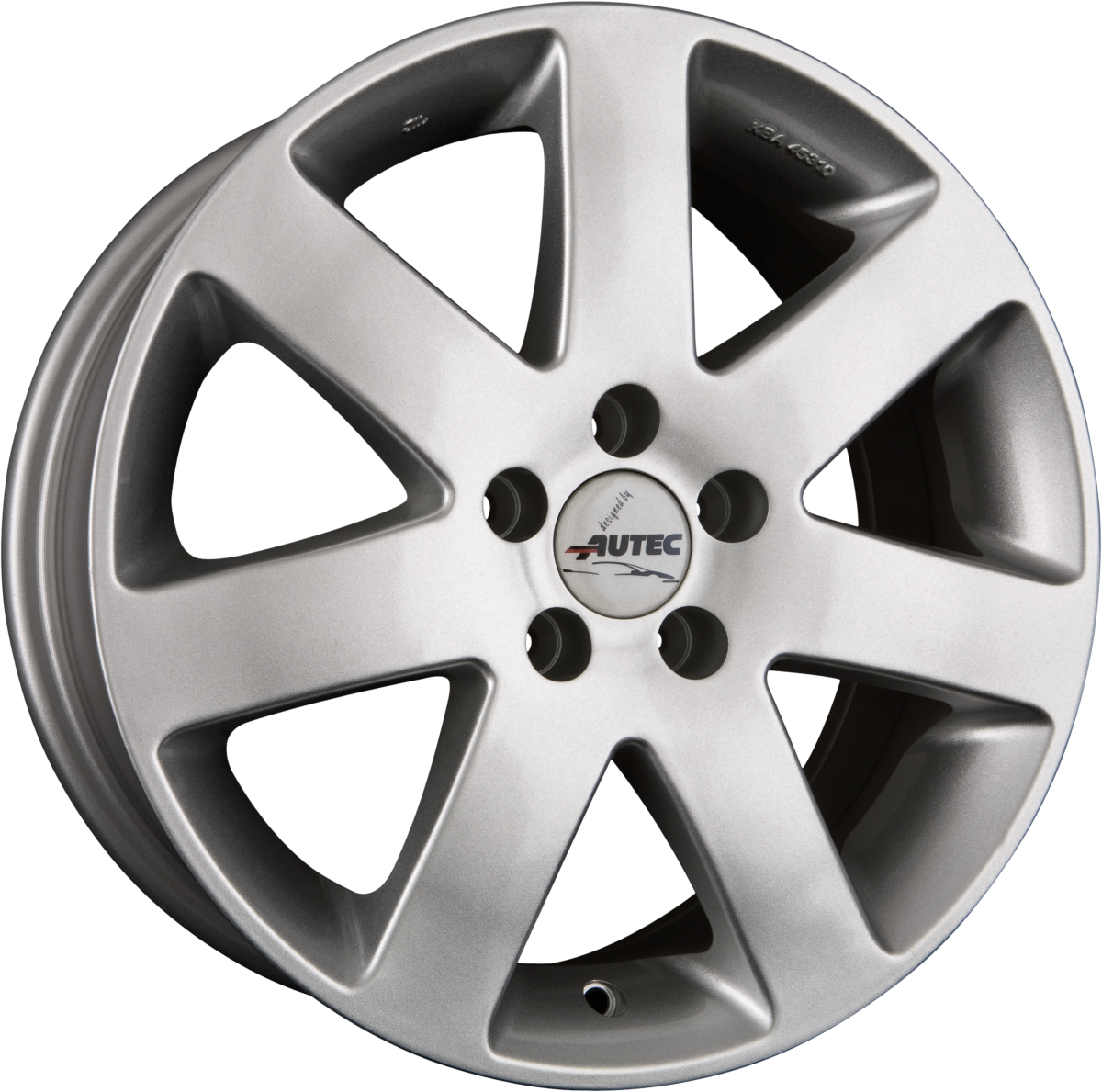 Autec Arctic Brillantsilber Alufelge 6.5x16 Zoll ET38 LK 5x110 ML65.1 – Bild 2