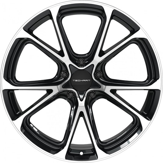 Proline Techart Formula VI black polished Alufelge 11.5x21 Zoll ET64 LK 5x130 ML71.5 – Bild 2
