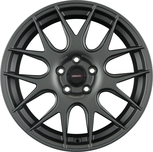 Team Dynamics Pro-Y Matt Gunmetal Alufelge 8x18 Zoll ET45 LK 5x112 ML73.1