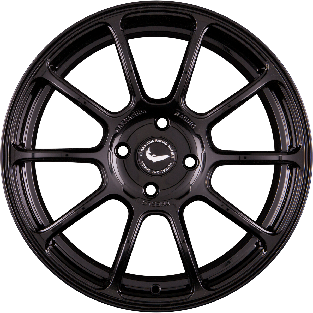 Barracuda Summa Matt Black Pure Sports Alufelge 8x18 Zoll ET30 LK 5x100 ML73.1