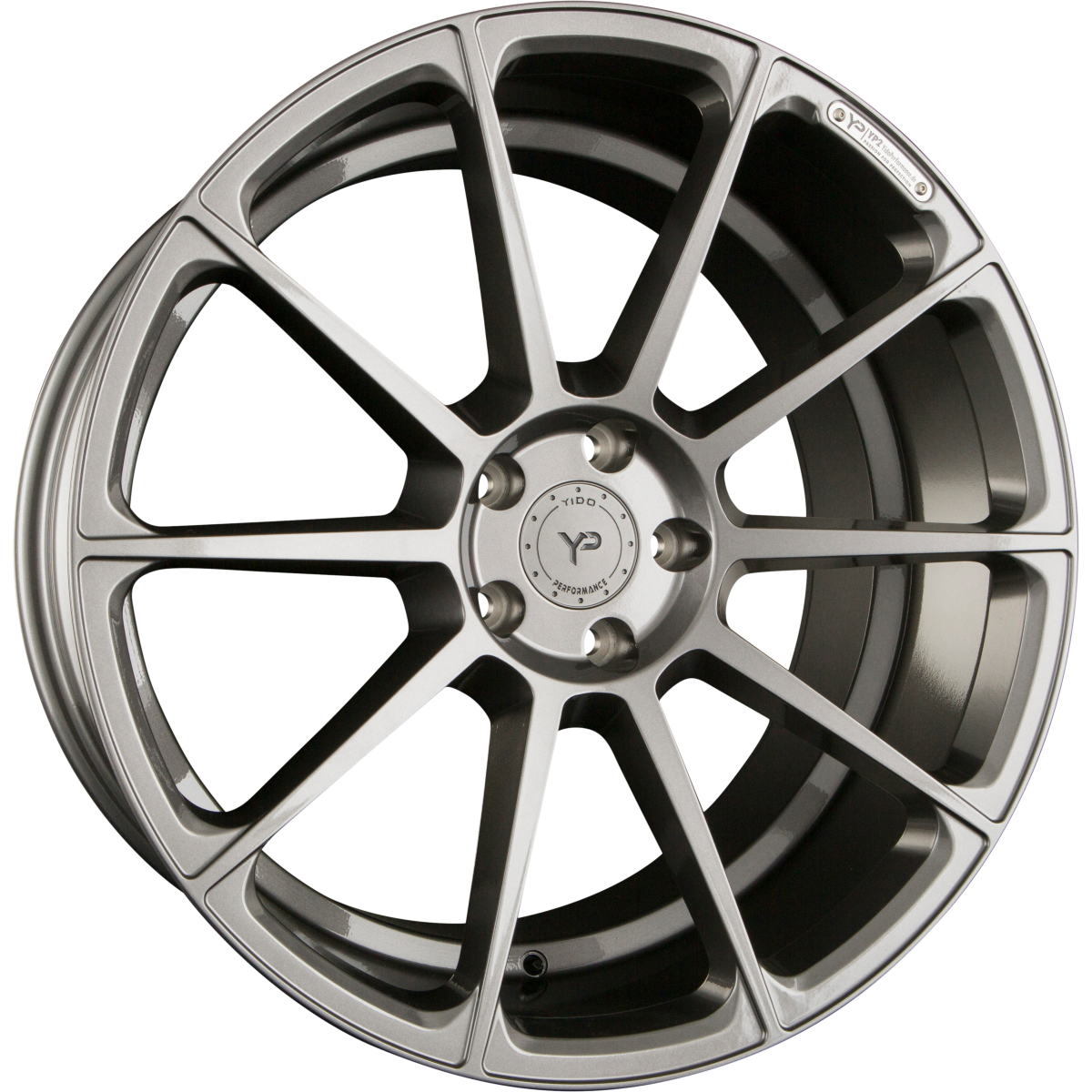 Yido Performance YP2 Kazim Gunmetal Alufelge 10x20 Zoll ET45 LK 5x120 ML72.6 – Bild 2