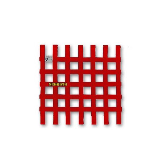 Schroth Fensternetz Größe 1 (L 400 mm x H 405 mm) ohne Befestigungsmaterial rot