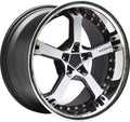 Keskin KT10 Humerus black front lip polish - DEMO2 Alufelge 9.5x19 Zoll ET35 LK 5x114.3 ML72.6