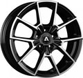 Akoni AK07 black polished Alufelge 6.5x16 Zoll ET30 LK 4x98 ML58.1