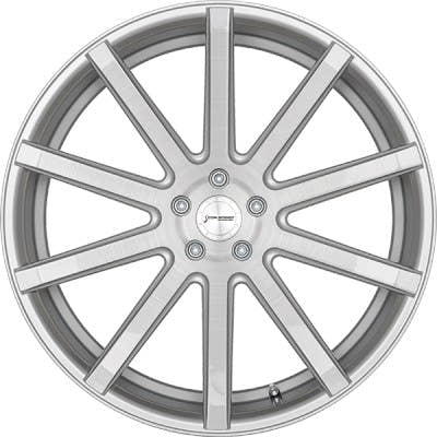 Corspeed Deville silver-brushed-surface Alufelge 9x21 Zoll ET25 LK 5x112 ML73.1 – Bild 2