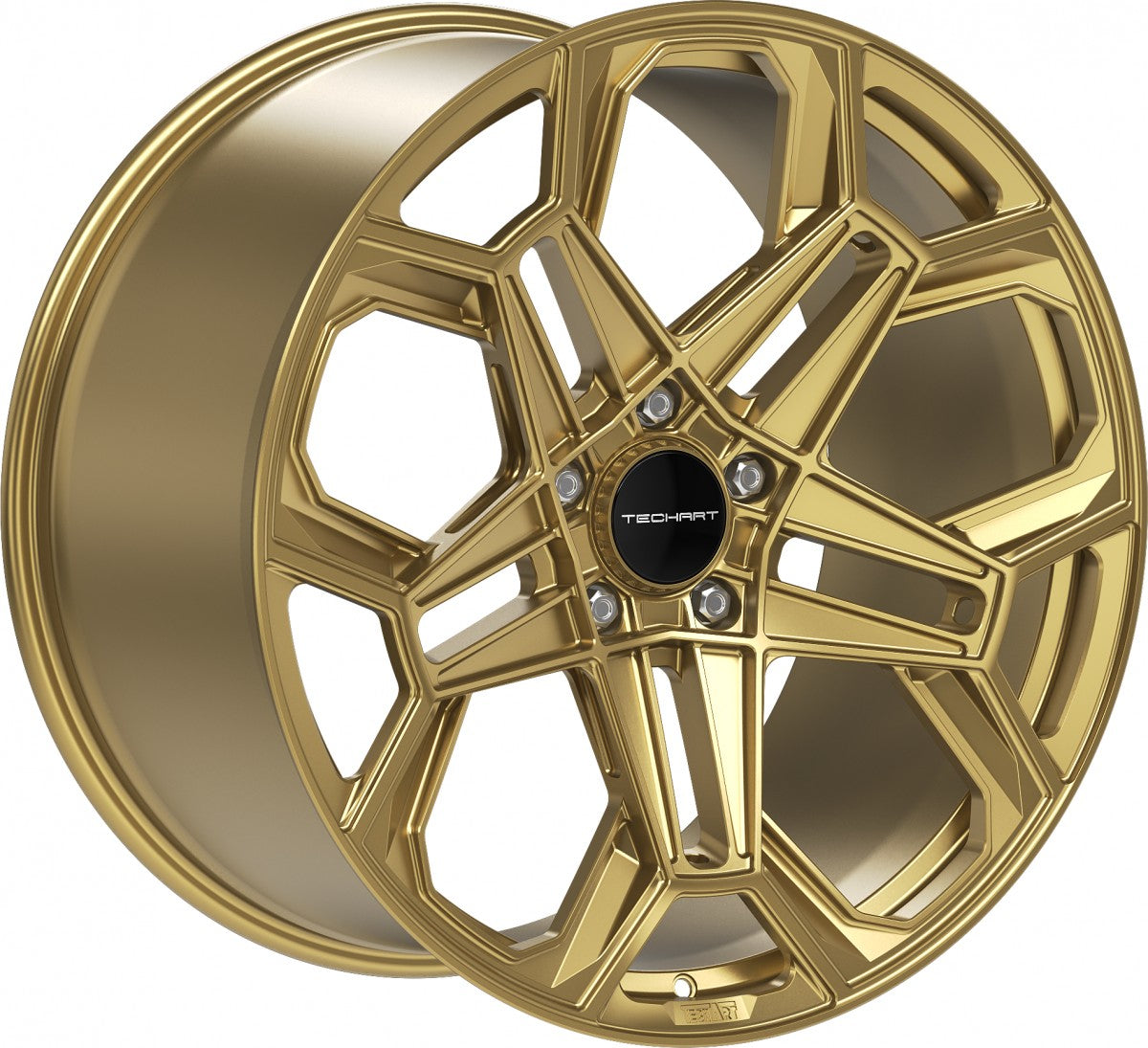 Proline Techart Daytona II marsgold Alufelge 11.5x22 Zoll ET58 LK 5x130 ML71.5 – Bild 3