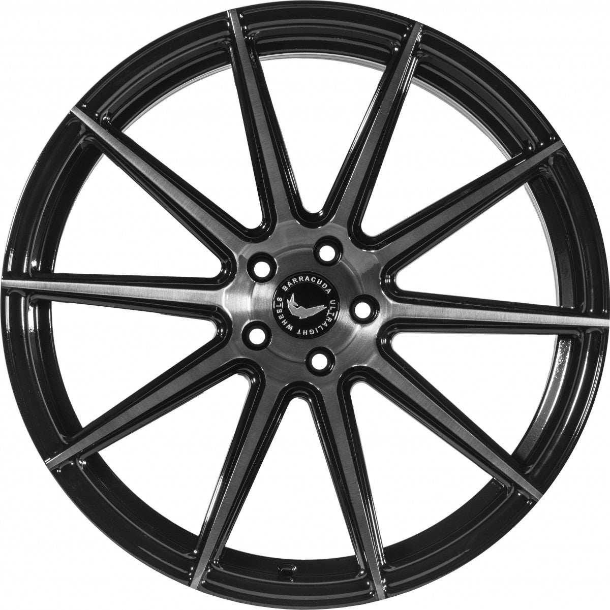 Barracuda Project 2.0 higloss-black brushed surface Alufelge 10.5x22 Zoll ET19 LK 5x112 ML73.1 – Bild 2