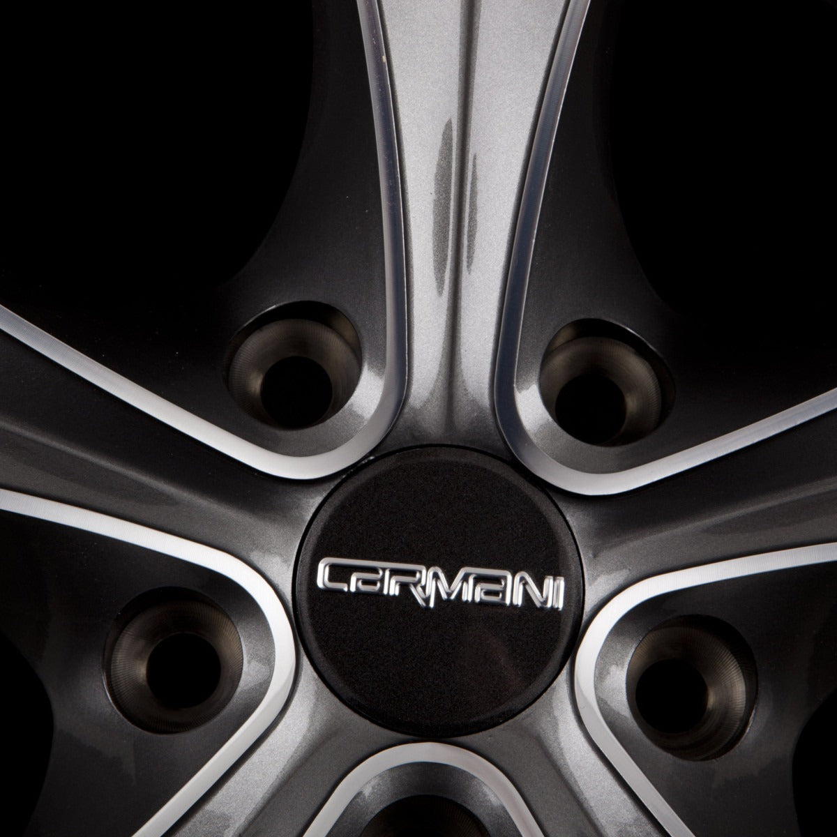 Carmani CA3 Curve Anthrazit Polish (AP) Alufelge 8x19 Zoll ET42 LK 5x114.3 ML72.6 – Bild 4