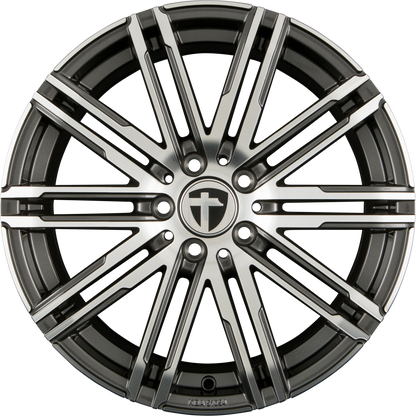 Tomason TN18 Gun Metal Polished Alufelge 9x20 Zoll ET10 LK 5x112 ML66.6