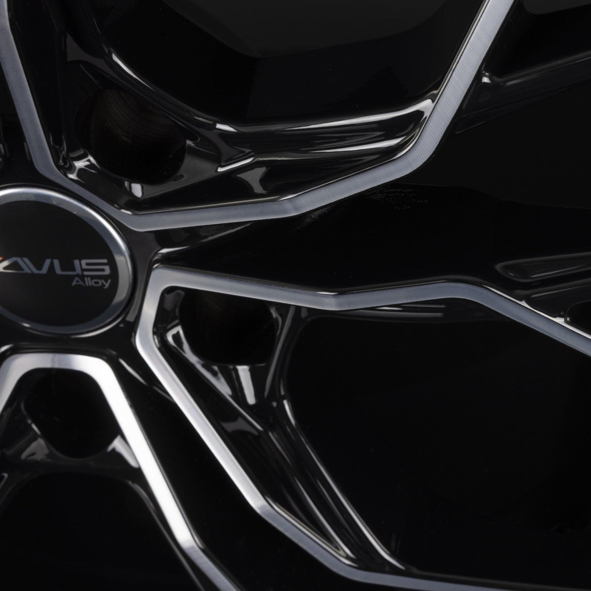 Avus Racing AC-M10 Black Polished Alufelge 8x19 Zoll ET45 LK 5x112 ML66.6 – Bild 4
