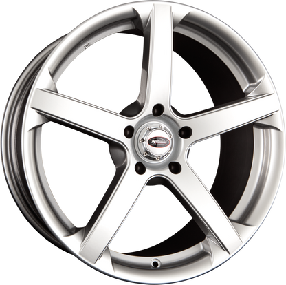Team Dynamics Jade R2 High-Power-Silver Alufelge 8.5x18 Zoll ET45 LK 5x112 ML73.1 – Bild 2