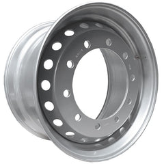 TIA wheels Stahlfelge 11.75x22.5 Zoll 10/335/281 ET120 M22 26 MZ Silber RAL9006 lackiert