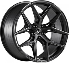 Barracuda Razzer mattblack PureSports gefräst - DEMO2 Alufelge 9.5x21 Zoll ET38 LK 5x114.3 ML73.1