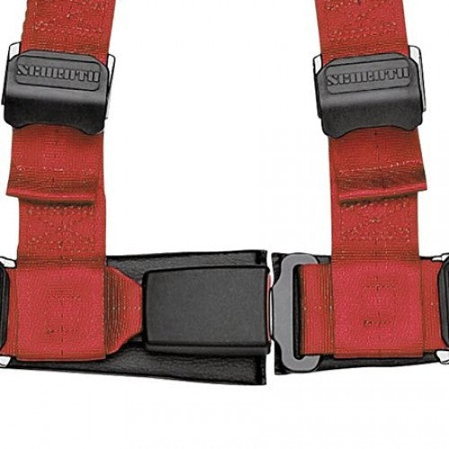 Schroth Quickfit asm rot mit SCHROTH RACING Logo rechts für BMW E36 – Bild 3
