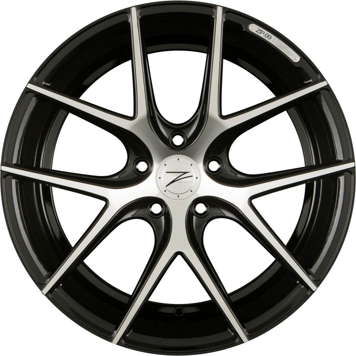 Z-Performance ZP.09 Phantom Black Polish Alufelge 8.5x19 Zoll ET45 LK 5x112 ML66.6