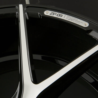 Z-Performance ZP.09 Phantom Black Polish Alufelge 8.5x19 Zoll ET45 LK 5x112 ML66.6 – Bild 5