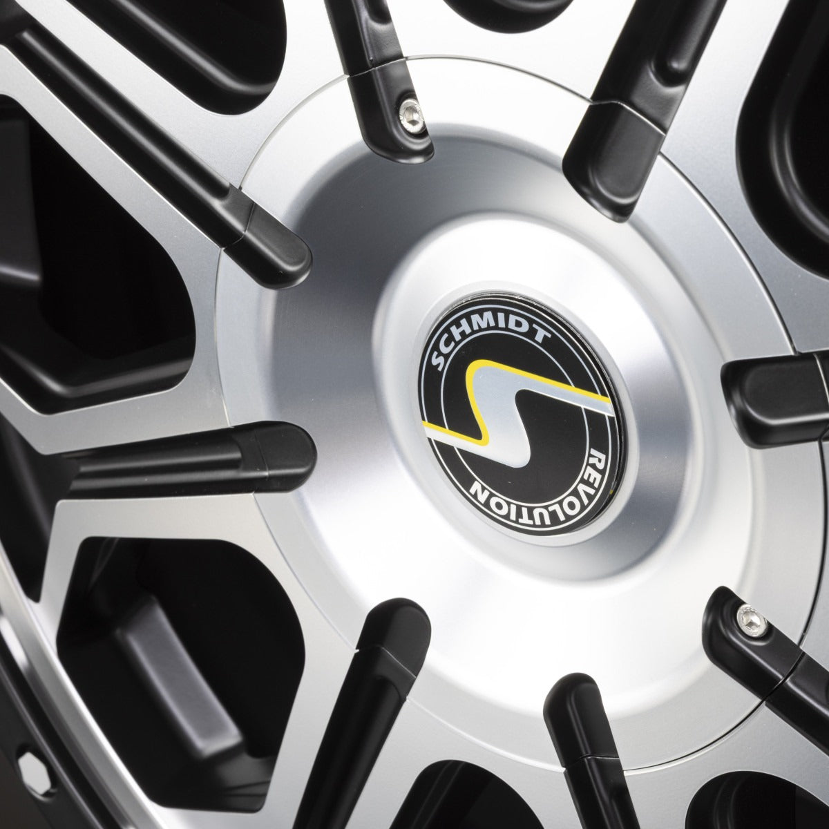 Schmidt REVOLUTION 18HDX Satin Black Front Poliert mit Softhorn Alufelge 8.5x18 Zoll ET43 LK 5x112 ML57.1 – Bild 3