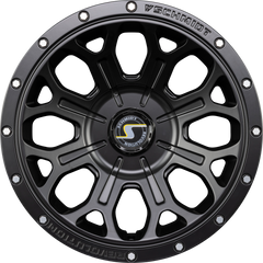 Schmidt REVOLUTION 17HDF Satin Black mit Softhorn Alufelge 9x17 Zoll ET10 LK 5x139.7 ML77.8