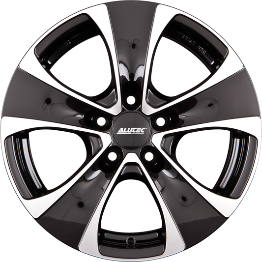 Alutec Dynamite Diamant-Schwarz Frontpoliert Alufelge 8.5x18 Zoll ET38 LK 5x114.3 ML70.1