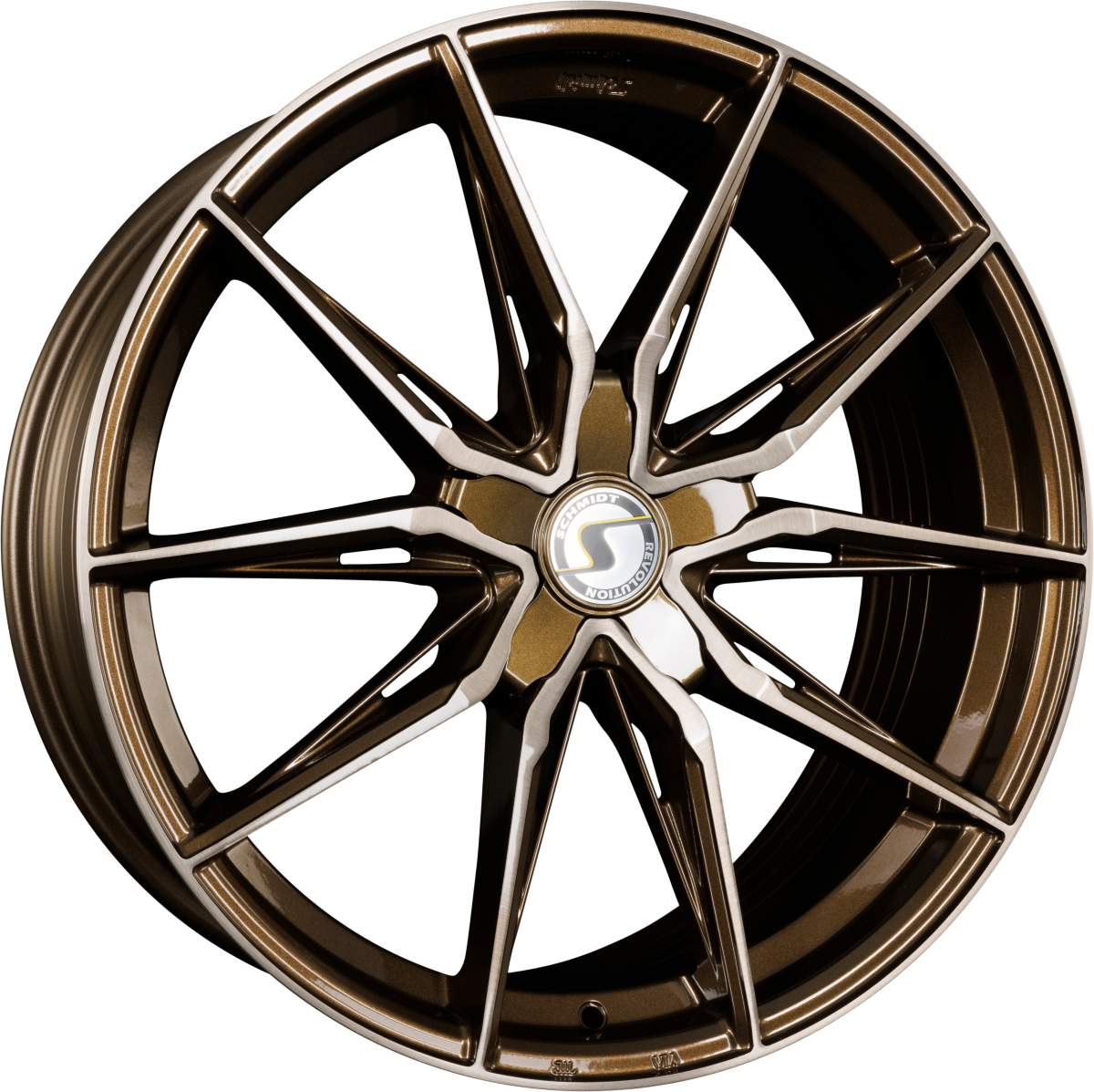 Schmidt REVOLUTION Twentyone Bronze Brushed Alufelge 8.5x20 Zoll ET35 LK 5x120 ML72.6 – Bild 2