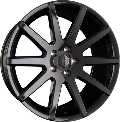Dirt A.T. D54 Gloss Black Alufelge 9.5x22 Zoll ET25 LK 5x120 ML74.1 – Bild 2