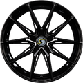 Schmidt REVOLUTION Twentyone Gloss Black Alufelge 9.5x20 Zoll ET37 LK 5x112 ML66.6