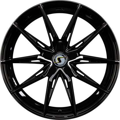 Schmidt REVOLUTION Twentyone Gloss Black Alufelge 9.5x20 Zoll ET37 LK 5x112 ML66.6