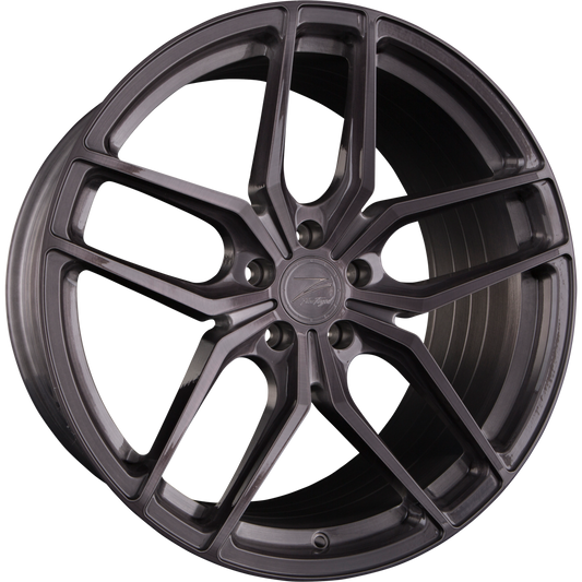 Z-Performance ZP2.1 Brushed Liquid Metal Alufelge 9x20 Zoll ET35 LK 5x120 ML72.6 – Bild 2