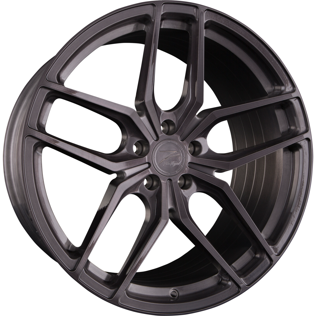 Z-Performance ZP2.1 Brushed Liquid Metal Alufelge 9x20 Zoll ET35 LK 5x120 ML72.6 – Bild 2