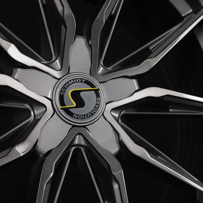 Schmidt REVOLUTION Twentyone Titan Brushed Alufelge 11x21 Zoll ET22 LK 5x114.3 ML66.1 – Bild 4