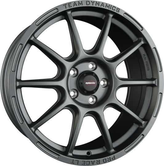 Team Dynamics Pro Race LT Matt Graphit Alufelge 7x17 Zoll ET25 LK 4x98 ML73.1 – Bild 2