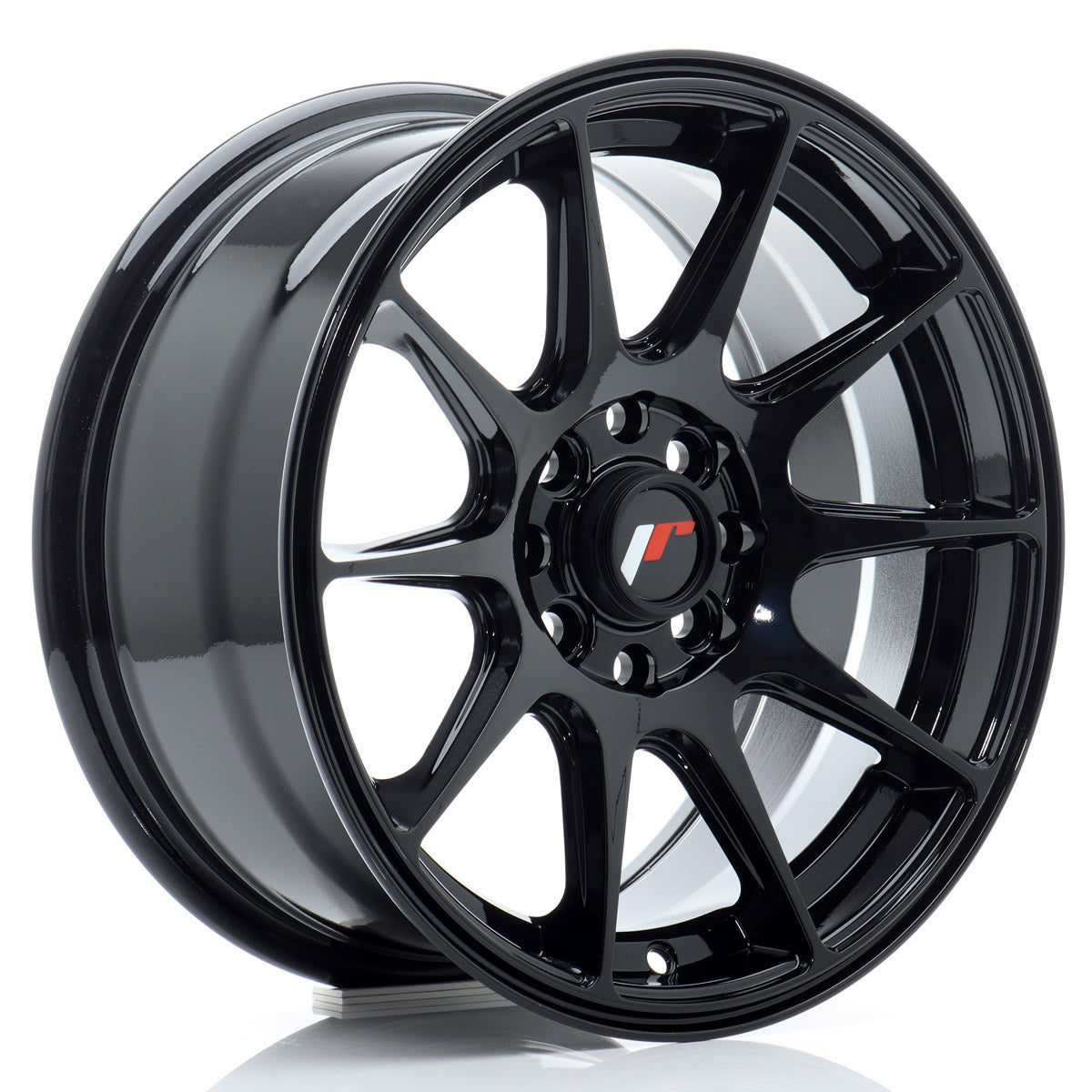 Japan Racing Wheels JR11 gloss black Alufelge 9.5x19 Zoll ET35 LK 5x120 ML72.6 – Bild 2