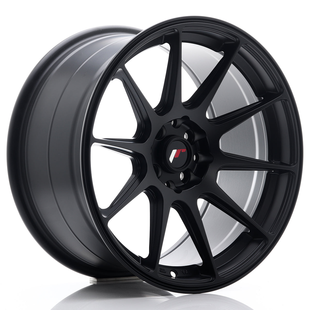 Japan Racing Wheels JR11 matt black Alufelge 8.5x19 Zoll ET42 LK 5x108 ML72.6 – Bild 2
