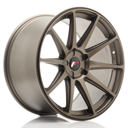 Japan Racing Wheels JR11 matt bronze Alufelge 10x20 Zoll ET40 LK 5x112 ML66.6 – Bild 2