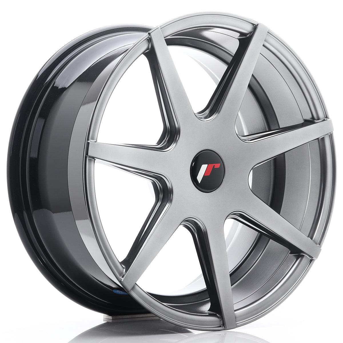 Japan Racing Wheels JR20 hyper black Alufelge 8.5x20 Zoll ET35 LK 5x120 ML74.1 – Bild 2