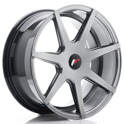 Japan Racing Wheels JR20 hyper black Alufelge 8.5x20 Zoll ET35 LK 5x120 ML74.1 – Bild 2