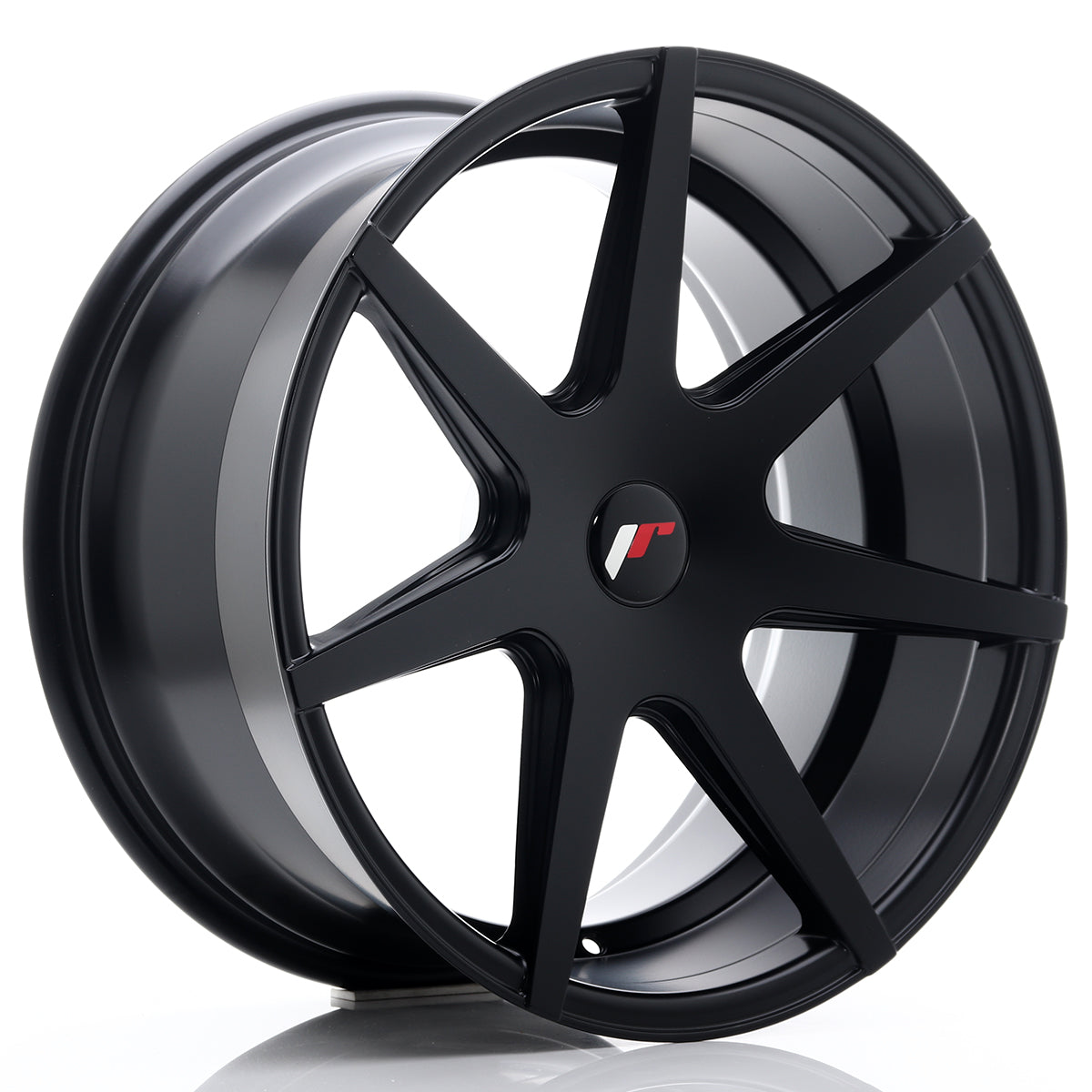 Japan Racing Wheels JR20 matt black Alufelge 8.5x20 Zoll ET35 LK 5x112 ML74.1 – Bild 2
