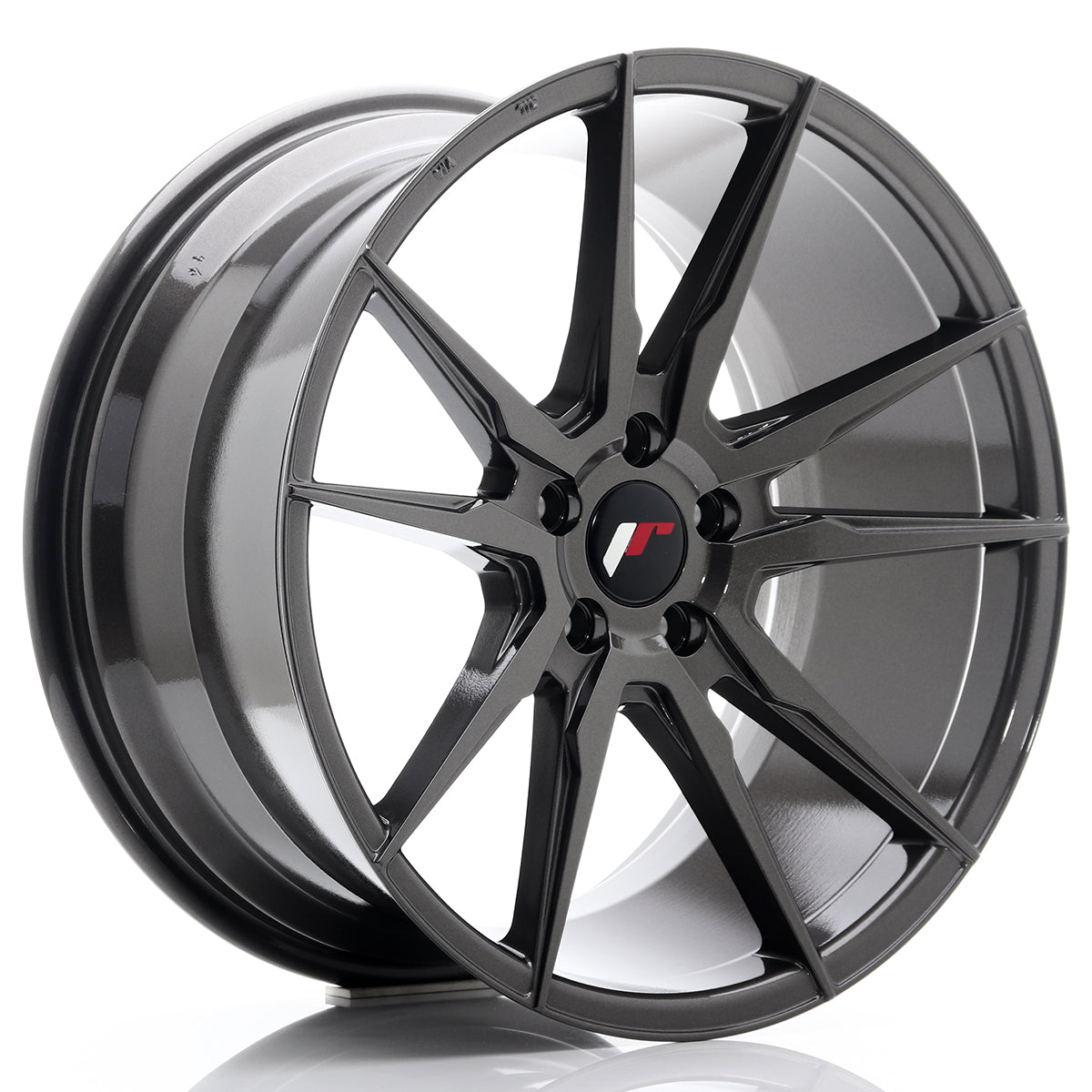 Japan Racing Wheels JR21 hyper gray Alufelge 8.5x19 Zoll ET45 LK 5x112 ML66.6 – Bild 2