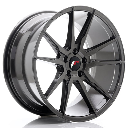 Japan Racing Wheels JR21 hyper gray Alufelge 8.5x19 Zoll ET45 LK 5x112 ML66.6 – Bild 2