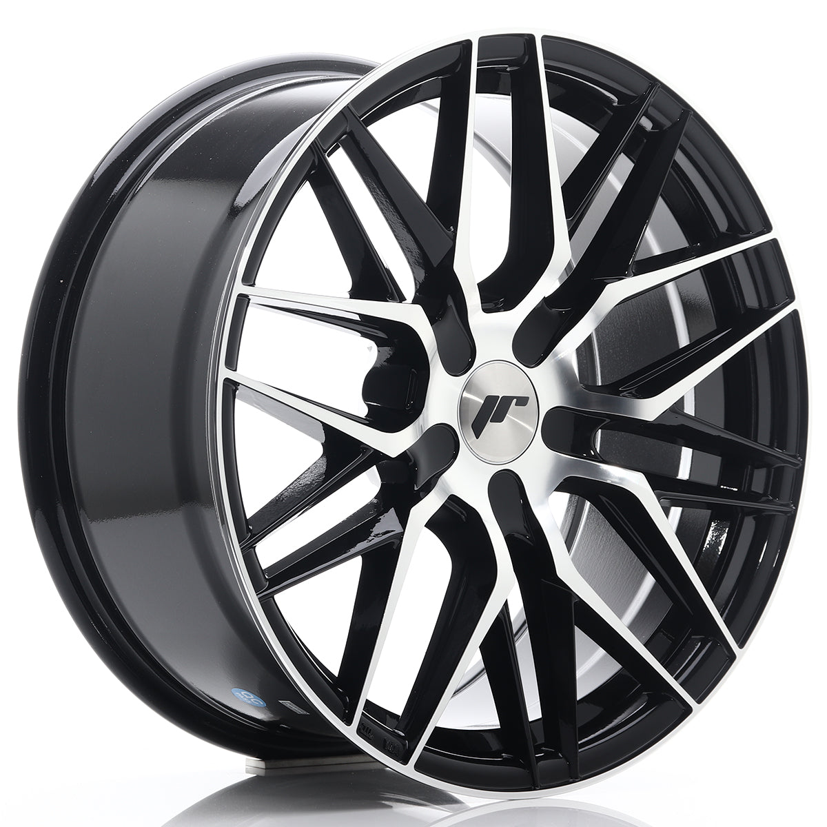 Japan Racing Wheels JR28 gloss black Alufelge 7x17 Zoll ET40 LK 5x114.3 ML67.1 – Bild 2