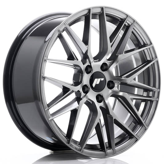 Japan Racing Wheels JR28 hyper black Alufelge 7.5x18 Zoll ET20 LK 4x108 ML65.1 – Bild 2