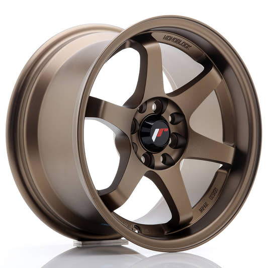 Japan Racing Wheels JR3 bronze Alufelge 7x16 Zoll ET40 LK 5x100 ML67.1 – Bild 2