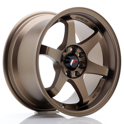 Japan Racing Wheels JR3 bronze Alufelge 7x17 Zoll ET40 LK 5x114.3 ML67.1 – Bild 2